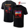 Rush Fifty Something tour Rush Spheres dates schedule shirt