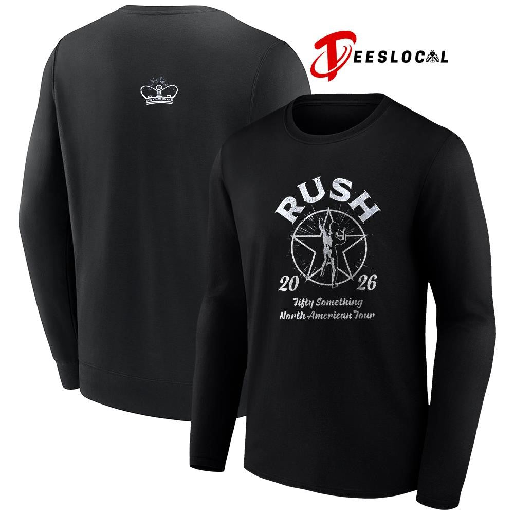 Rush Fifty Something tour starman graphic shirt