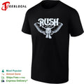 Rush Fly by Night Owl Music Band shirt