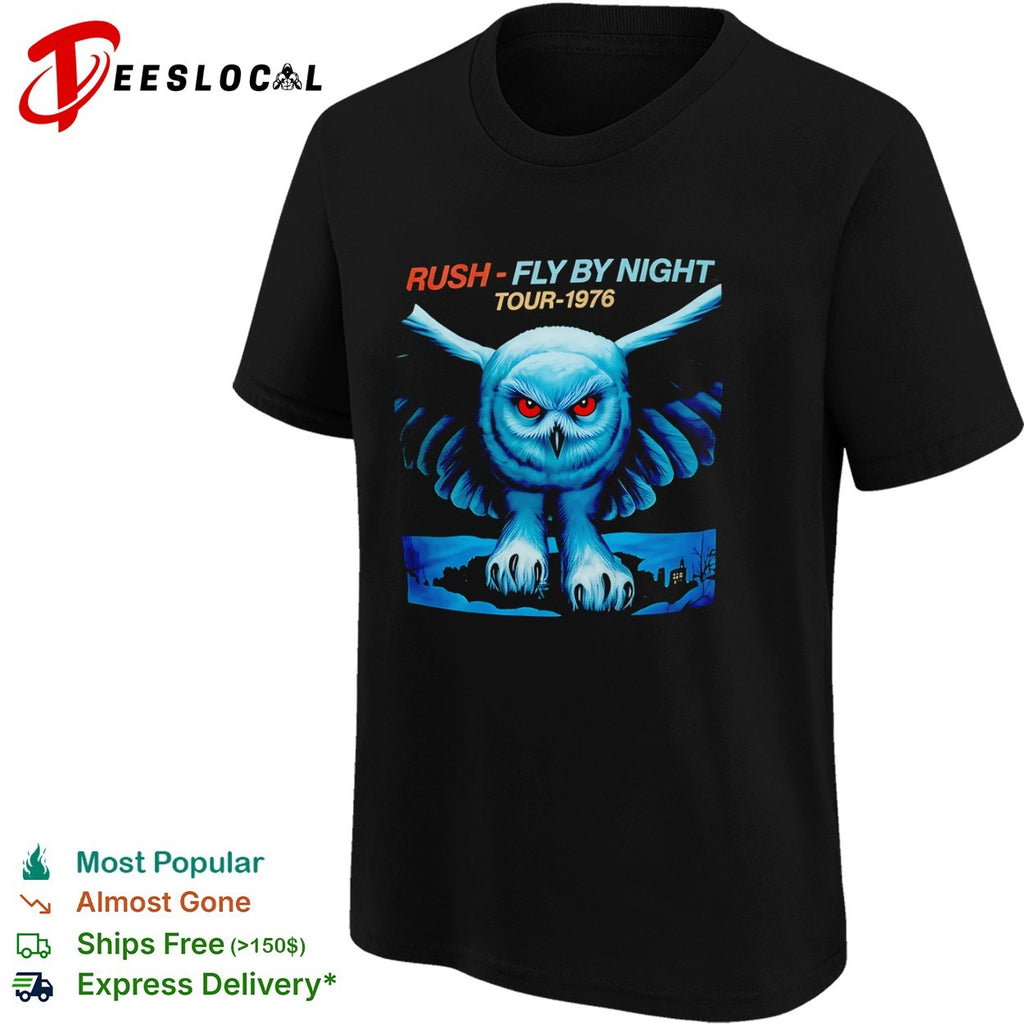 Rush Fly by Night Tour 1976 shirt