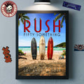 Rush Live At Kia Forum Los Angeles 2026 Event Poster On June 7 9 11 13 2026 Fifty Something Tour Home Decor Poster Canvas