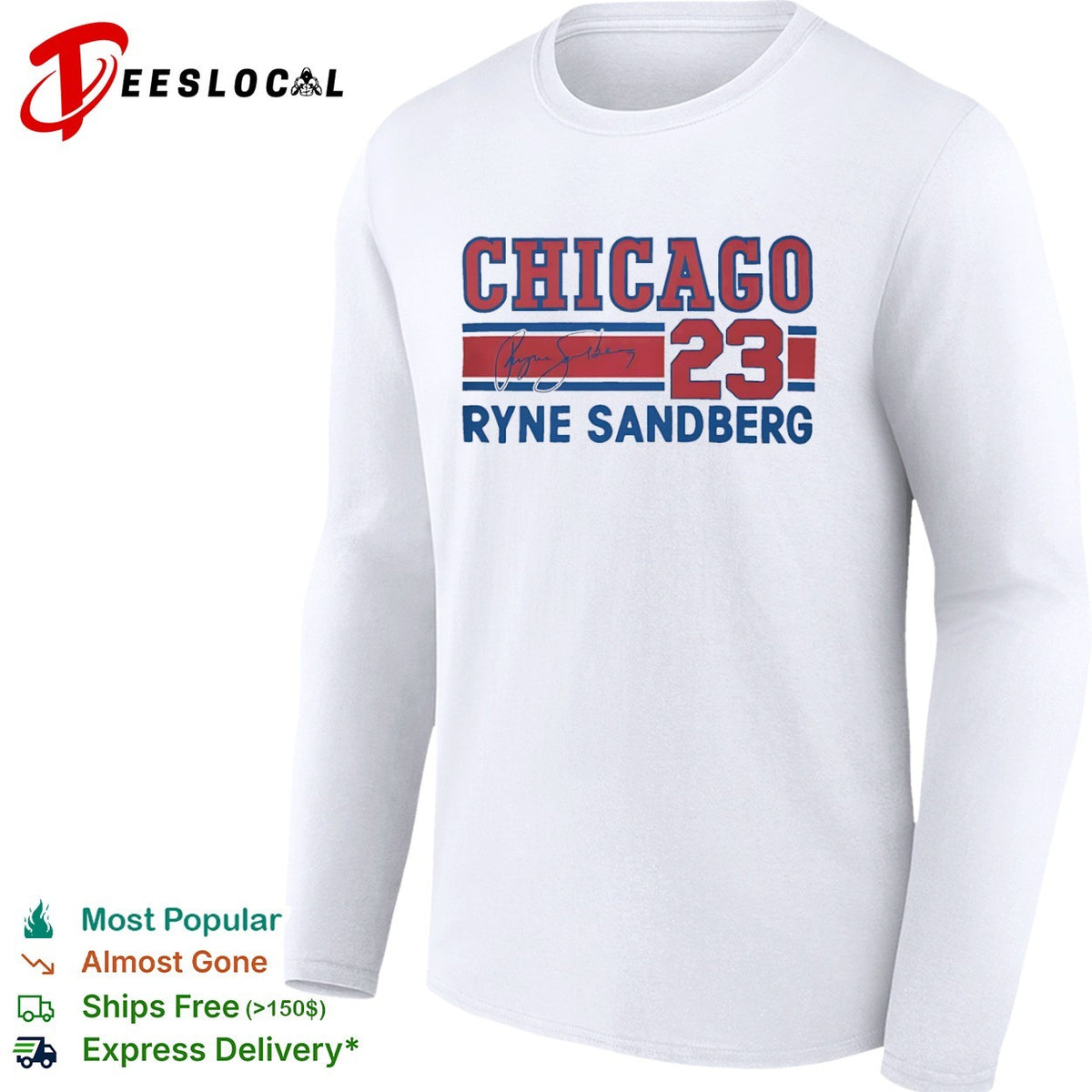 Ryne Sandberg Chicago Cubs MLB shirt