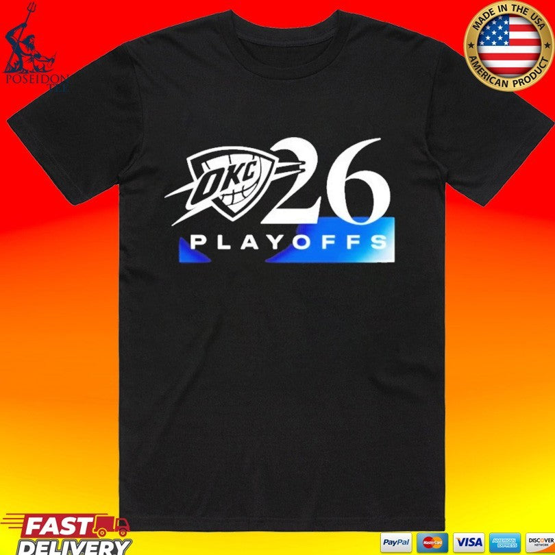 Ladies Okc Thunder Iog 2026 Playoffs Gradient T-shirt