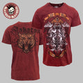 Sabaton A Tiger Among Dragons Coat of Arms Vintage Washed T-Shirt