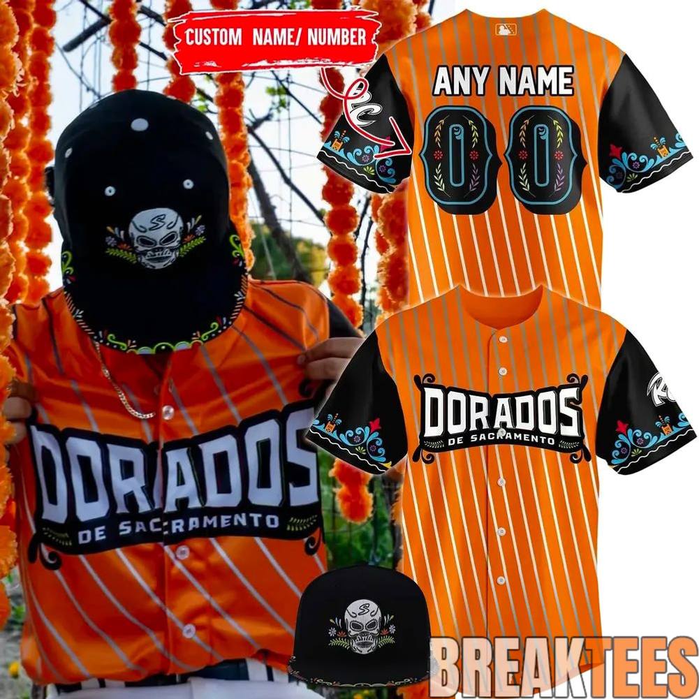 Sacramento River Cats x Dorados de Sacramento 2026 Custom Baseball Jersey