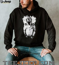 Sad Cat Meme High Contrast Graphic Black T Shirt