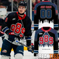 Saginaw Spirit 989 Connect Warmup Custom Hockey Jersey