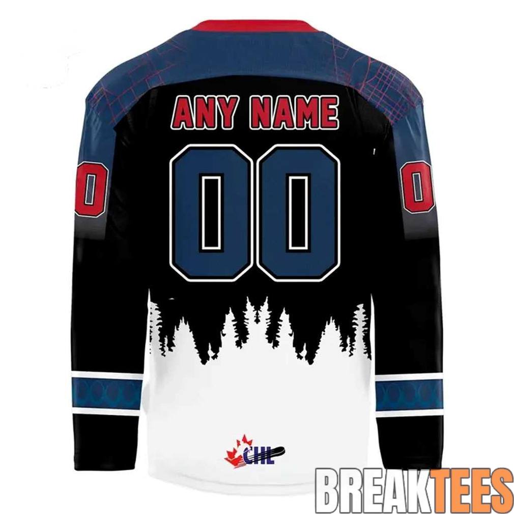 Saginaw Spirit 989 Connect Warmup Custom Hockey Jersey