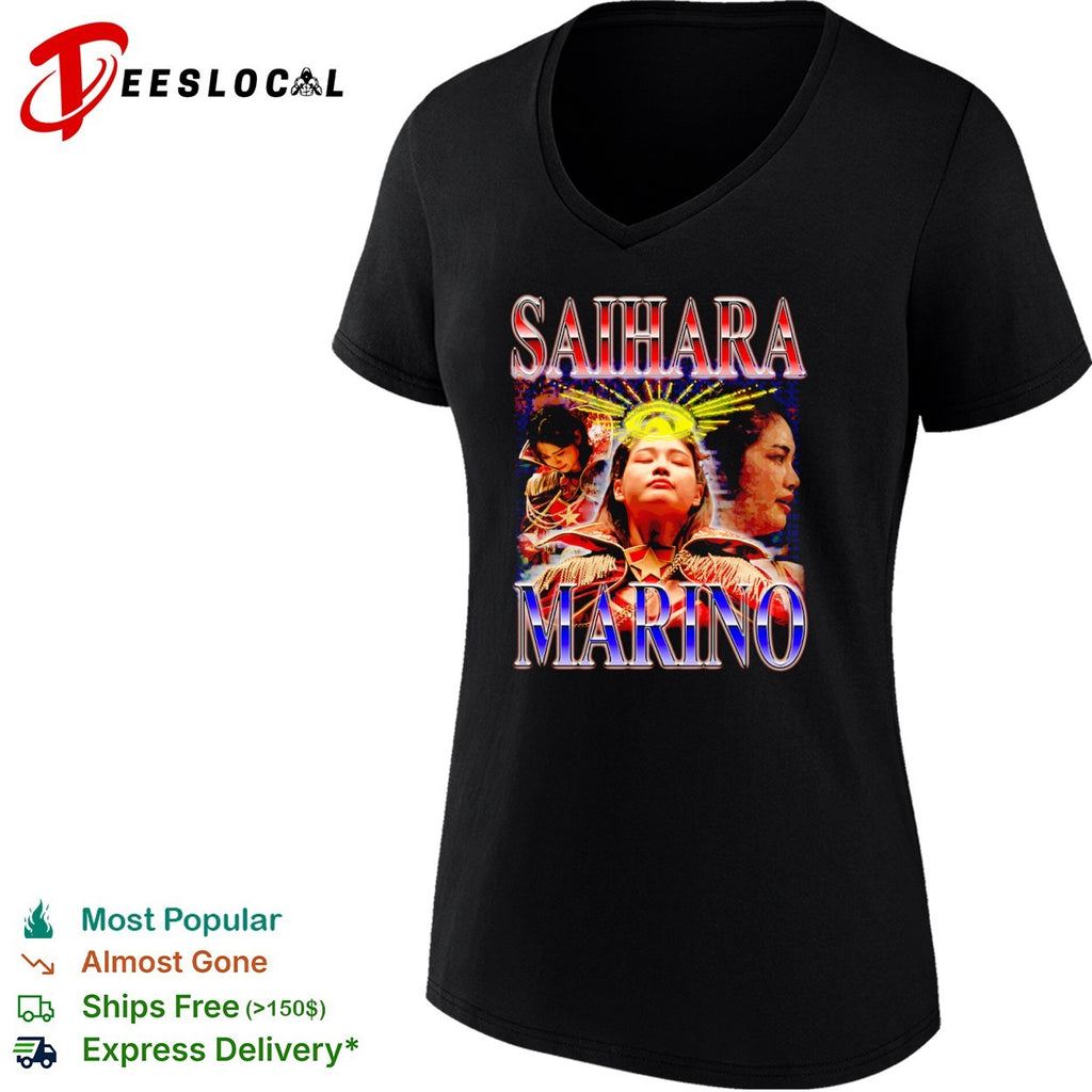 Saihara Marino Pro Wrestling Joshi Puroresu Japan Superstar Shirt