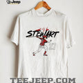 Sal Stewart Cincinnati Baseball Number 27 Action Graphic T Shirt