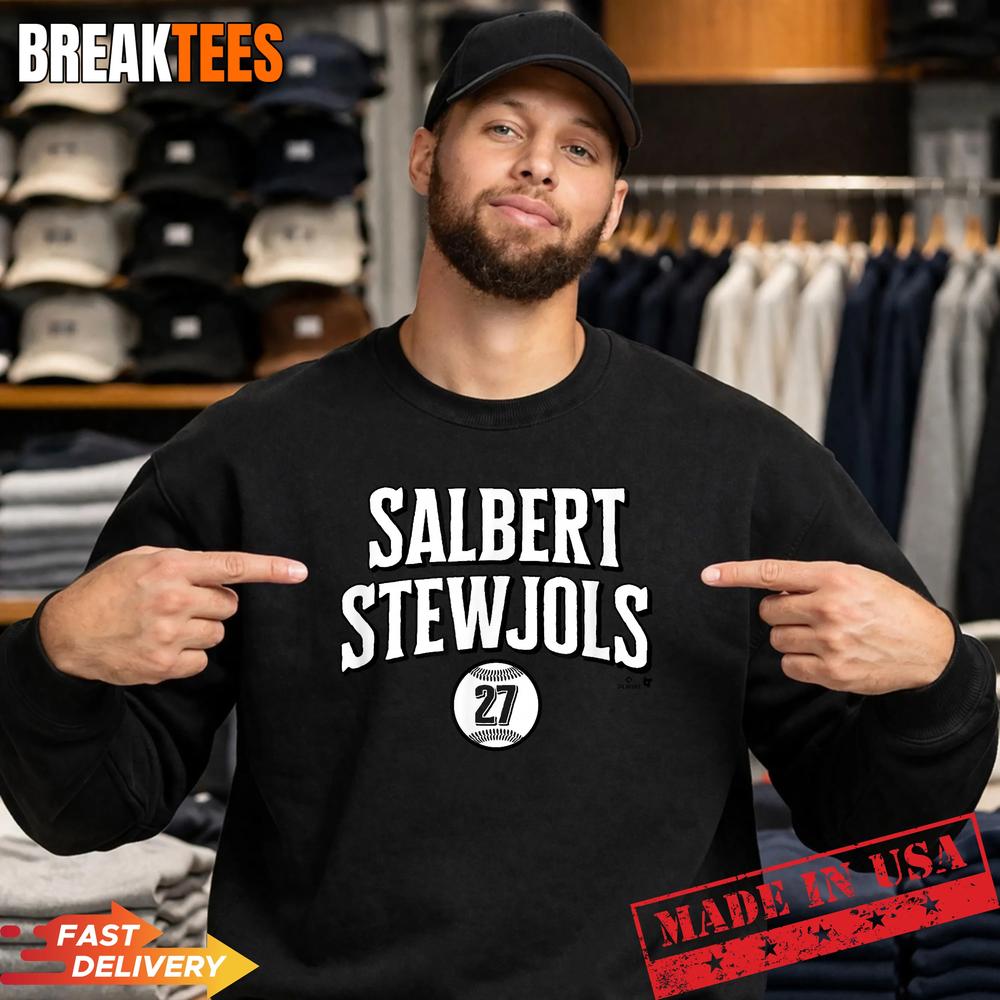 Sal Stewart Salbert Stewjols Cincinnati Baseball T-Shirt