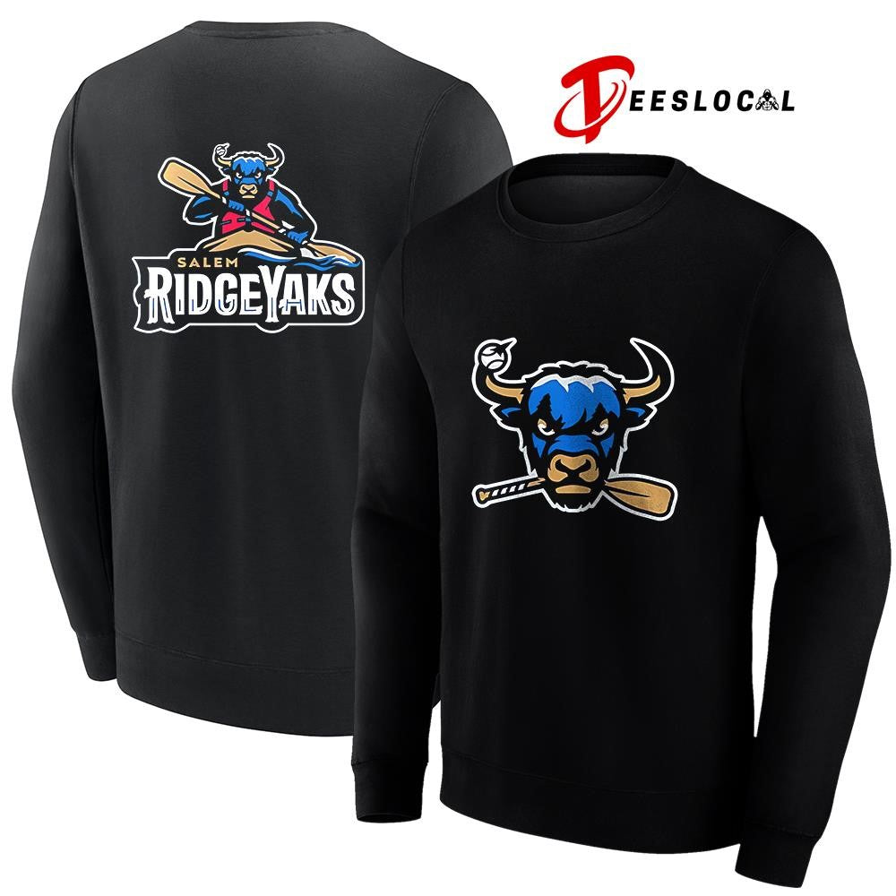 Salem RidgeYaks logo head mascot shirt