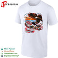 Sammy Smith Arbys Nascar Chevrolet Life Liberty Cheesesteaks race car eagle shirt