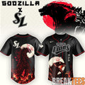 Samsung Lions x Godzilla Minus Zero Baseball Jersey