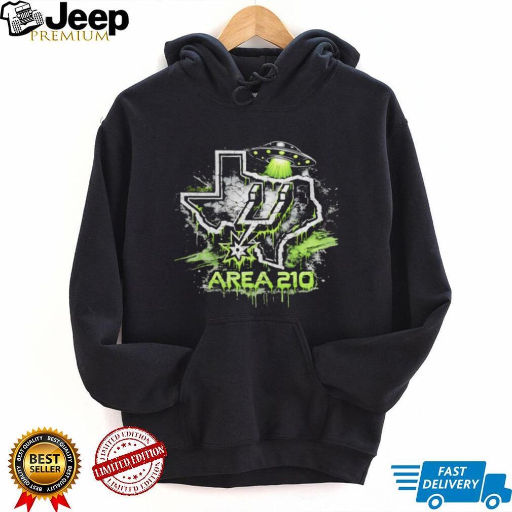 San Antonio Area 210 Texas Alien UFO Basketball T Shirt