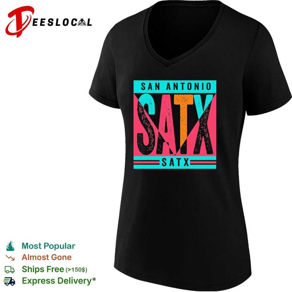 San Antonio SATX 90s retro San Antonio Spurs shirt