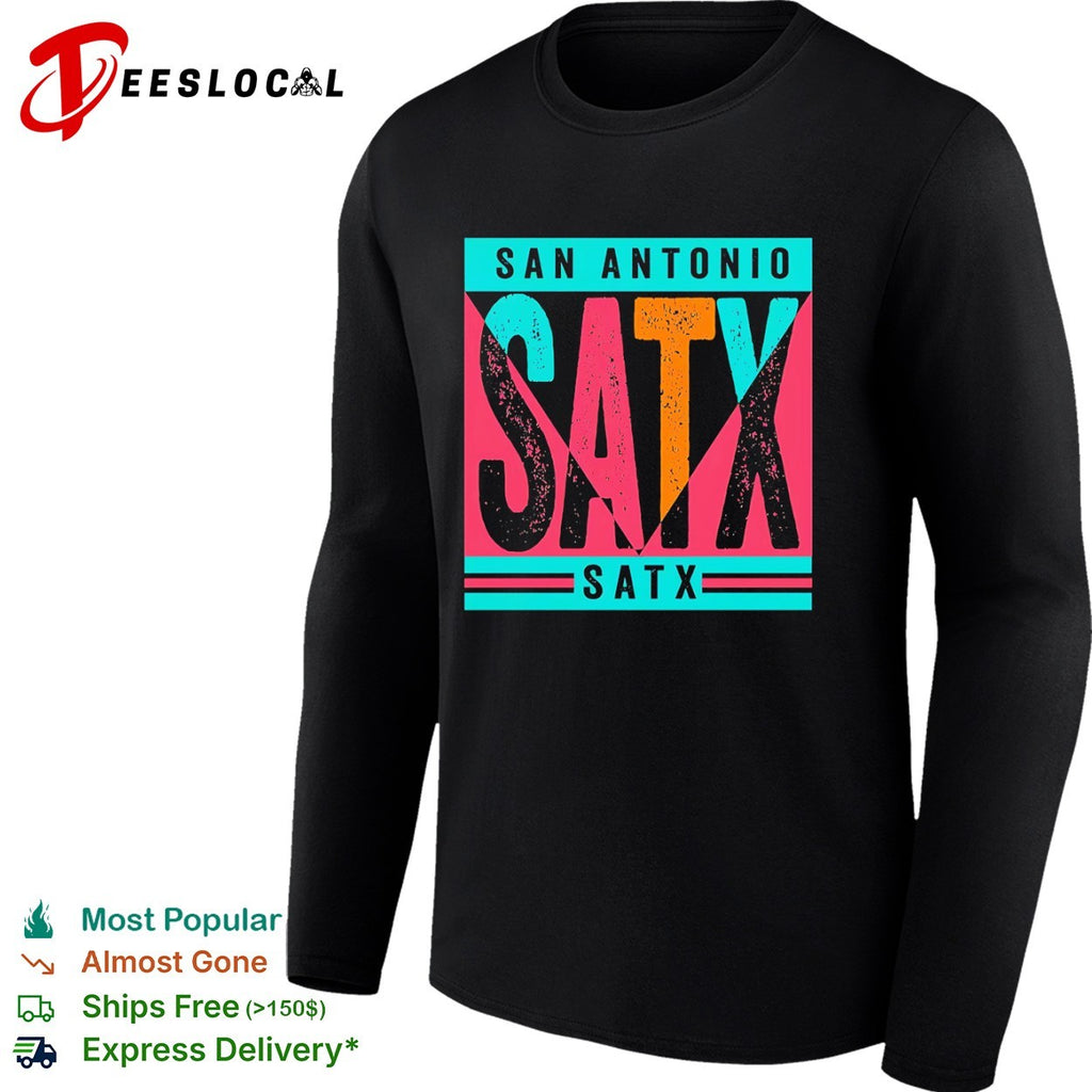 San Antonio SATX 90s retro San Antonio Spurs shirt