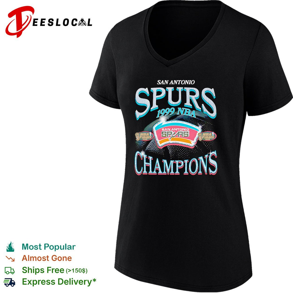 San Antonio Spurs 1999 NBA finals champions basketball shirt