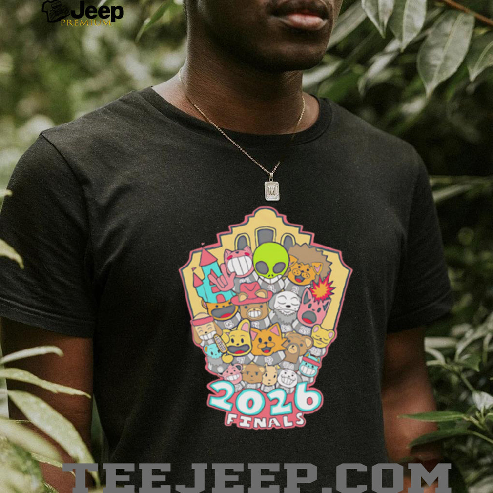 San Antonio Spurs 2026 NBA Finals Alien Animal Cartoon shirt