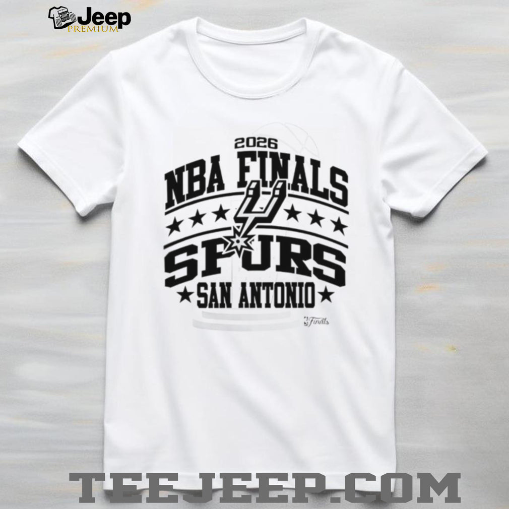 San Antonio Spurs 2026 NBA Finals Champions Trophy T Shirt