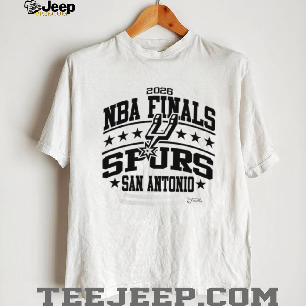 San Antonio Spurs 2026 NBA Finals Champions Trophy T Shirt