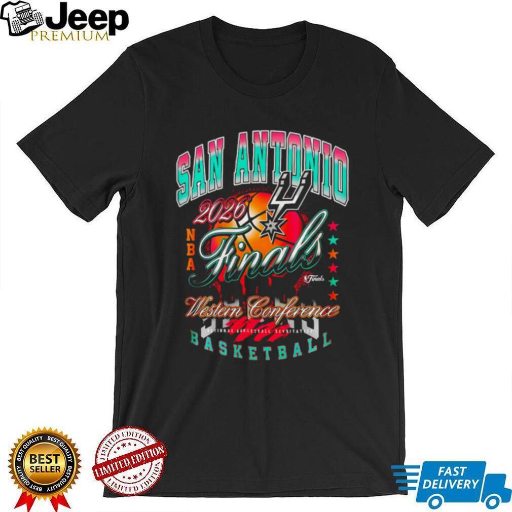 San Antonio Spurs 2026 NBA Finals Western Conference Champions Vibe shirt