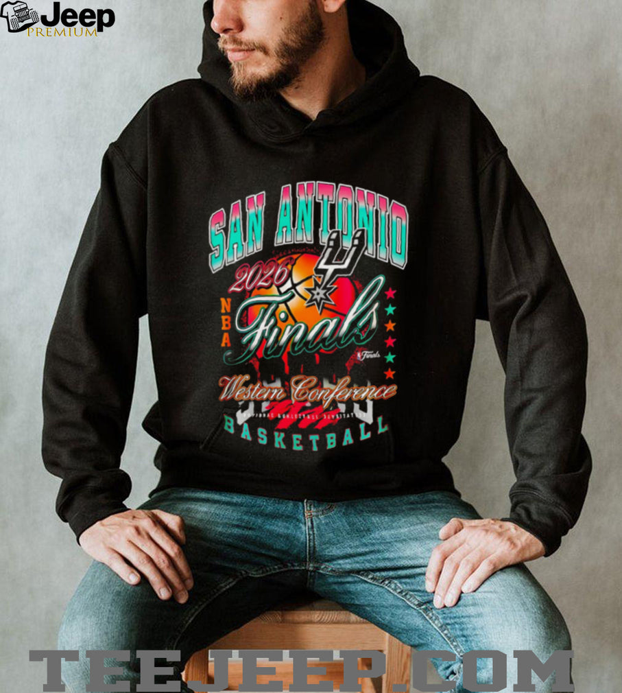 San Antonio Spurs 2026 NBA Finals Western Conference Champions Vibe shirt