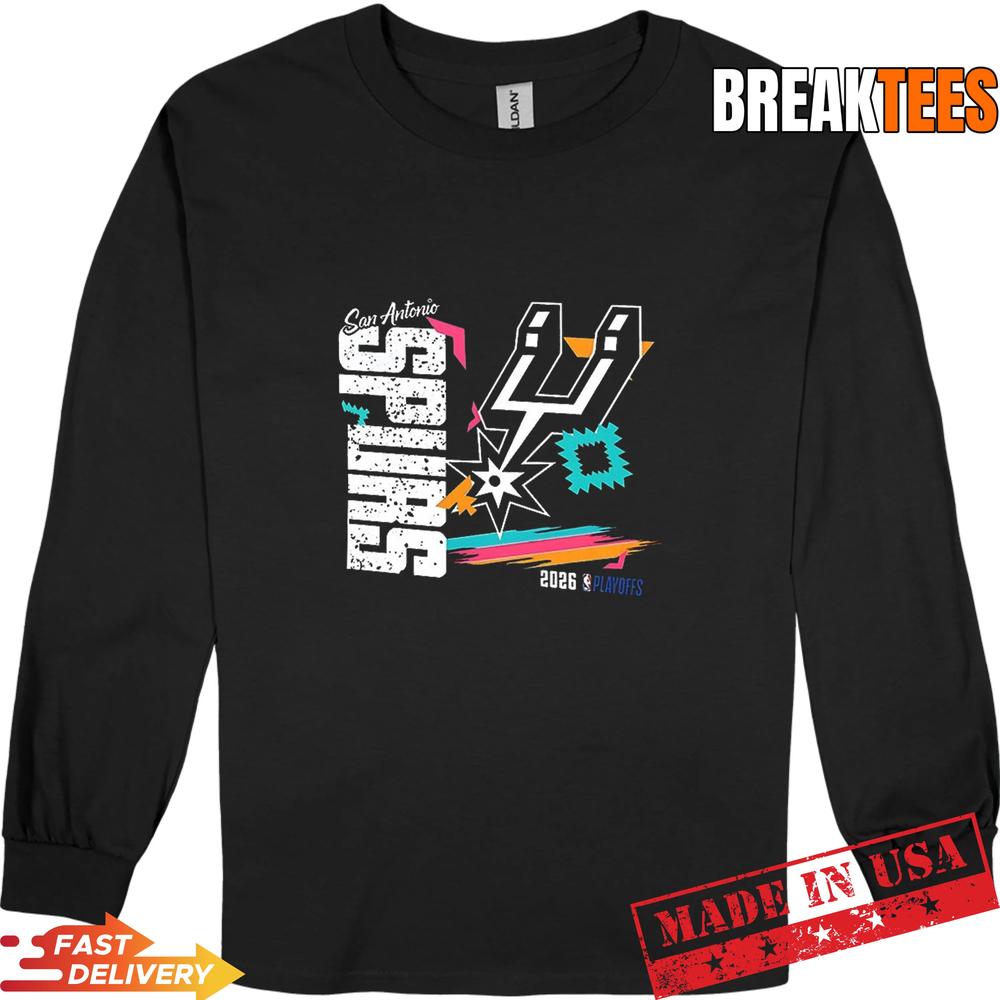 San Antonio Spurs 2026 NBA Playoffs T-Shirt