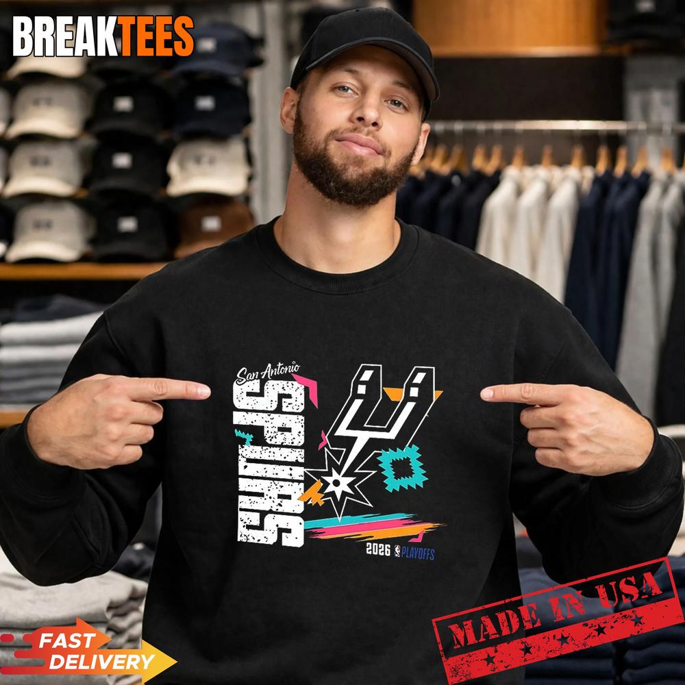 San Antonio Spurs 2026 NBA Playoffs T-Shirt