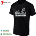 San Antonio Spurs 2026 Western Conference Champions Wembanyama Vassell Castle shirt