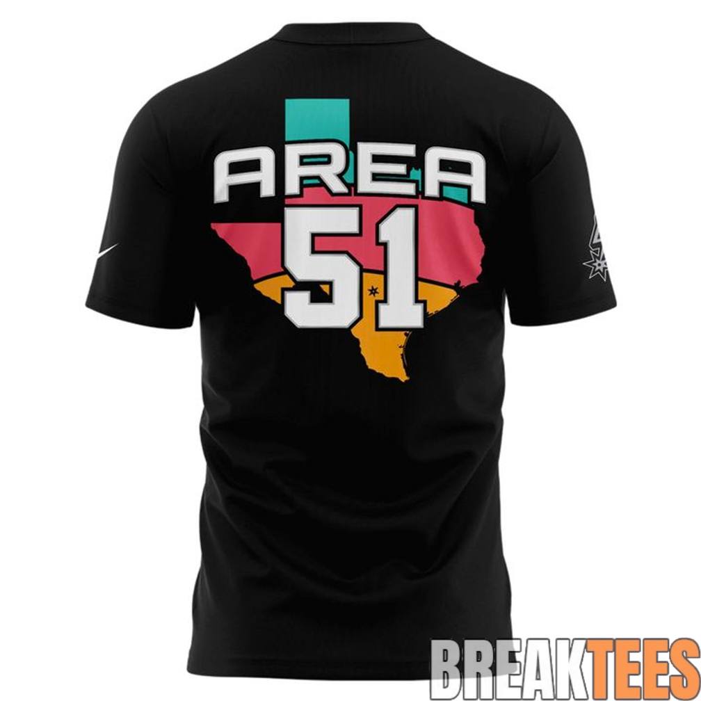 San Antonio Spurs Fiesta Alien Landing Shirt