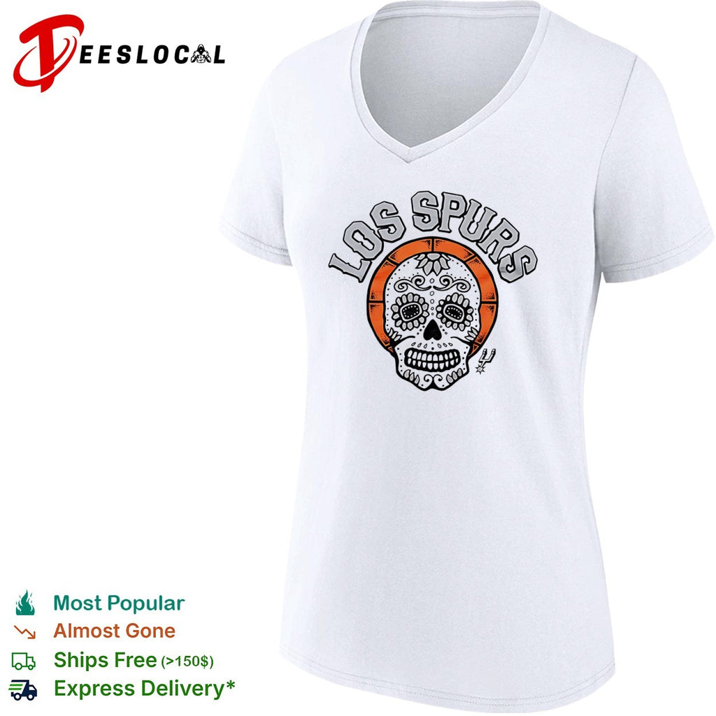 San Antonio Spurs Los sugar skull shirt