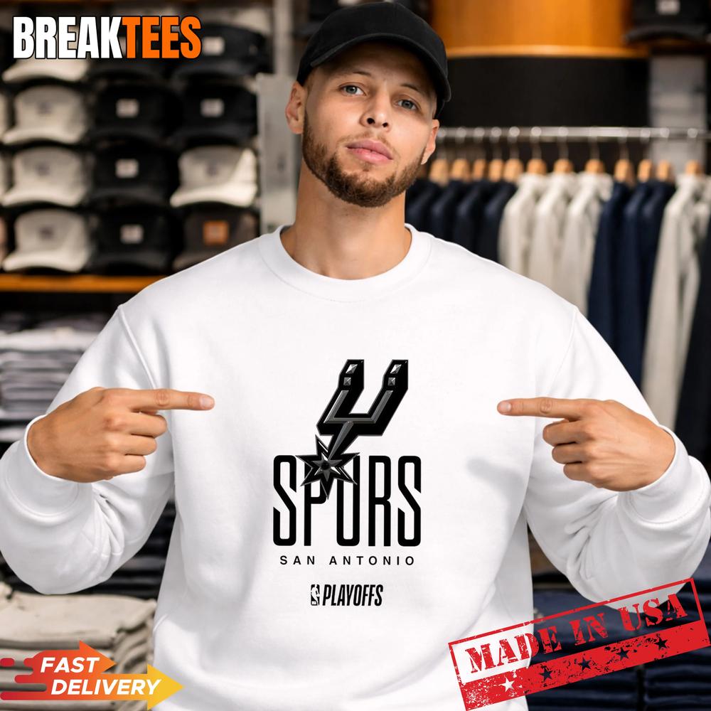 San Antonio Spurs NBA Playoff 2026 logo T-Shirt