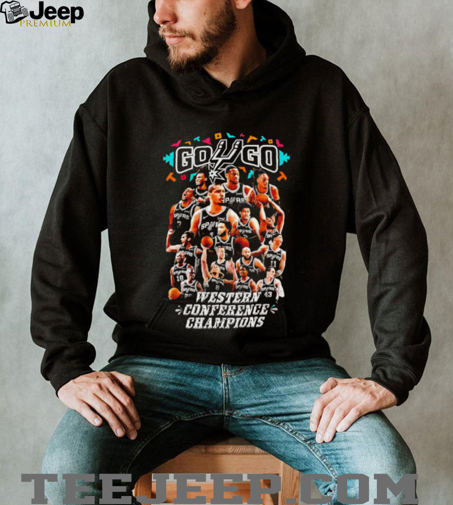 San Antonio Spurs NBA Western Conference Champions 2026 go go shirt