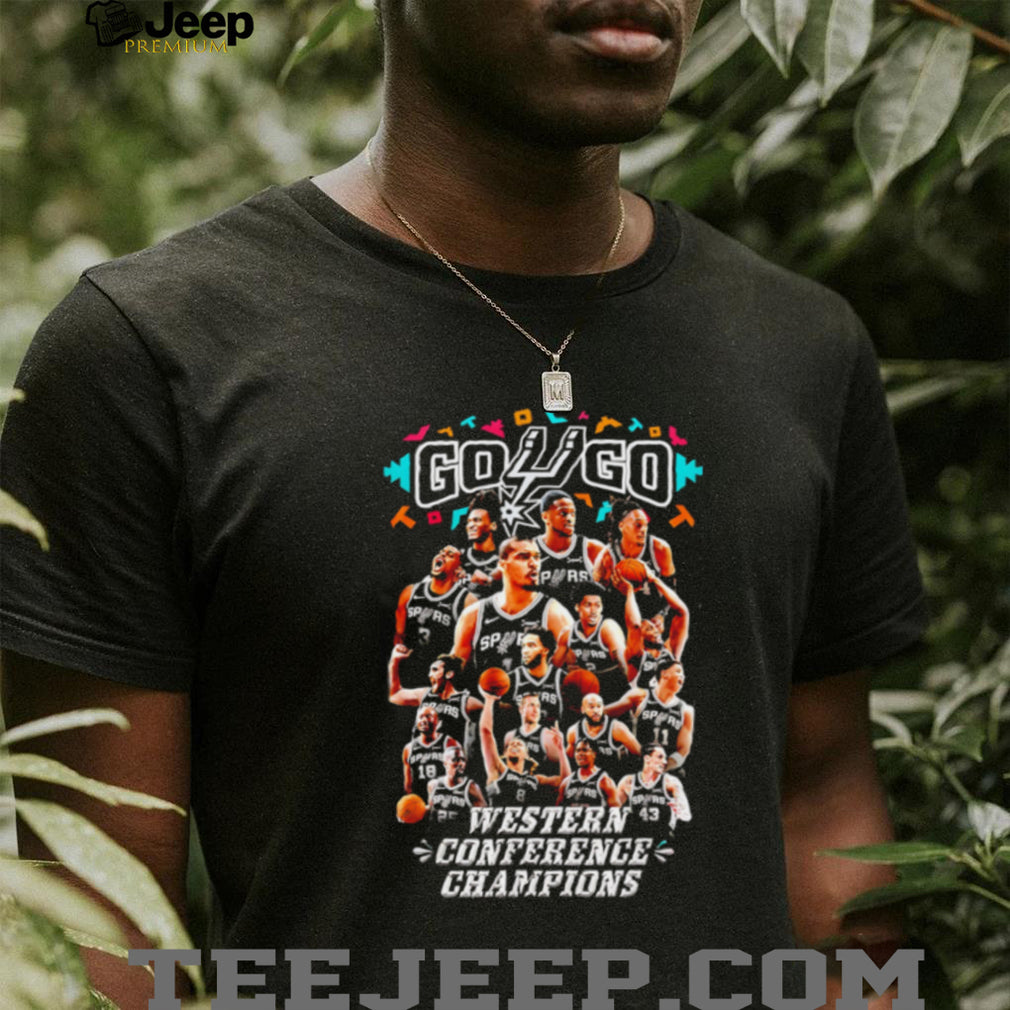 San Antonio Spurs NBA Western Conference Champions 2026 go go shirt