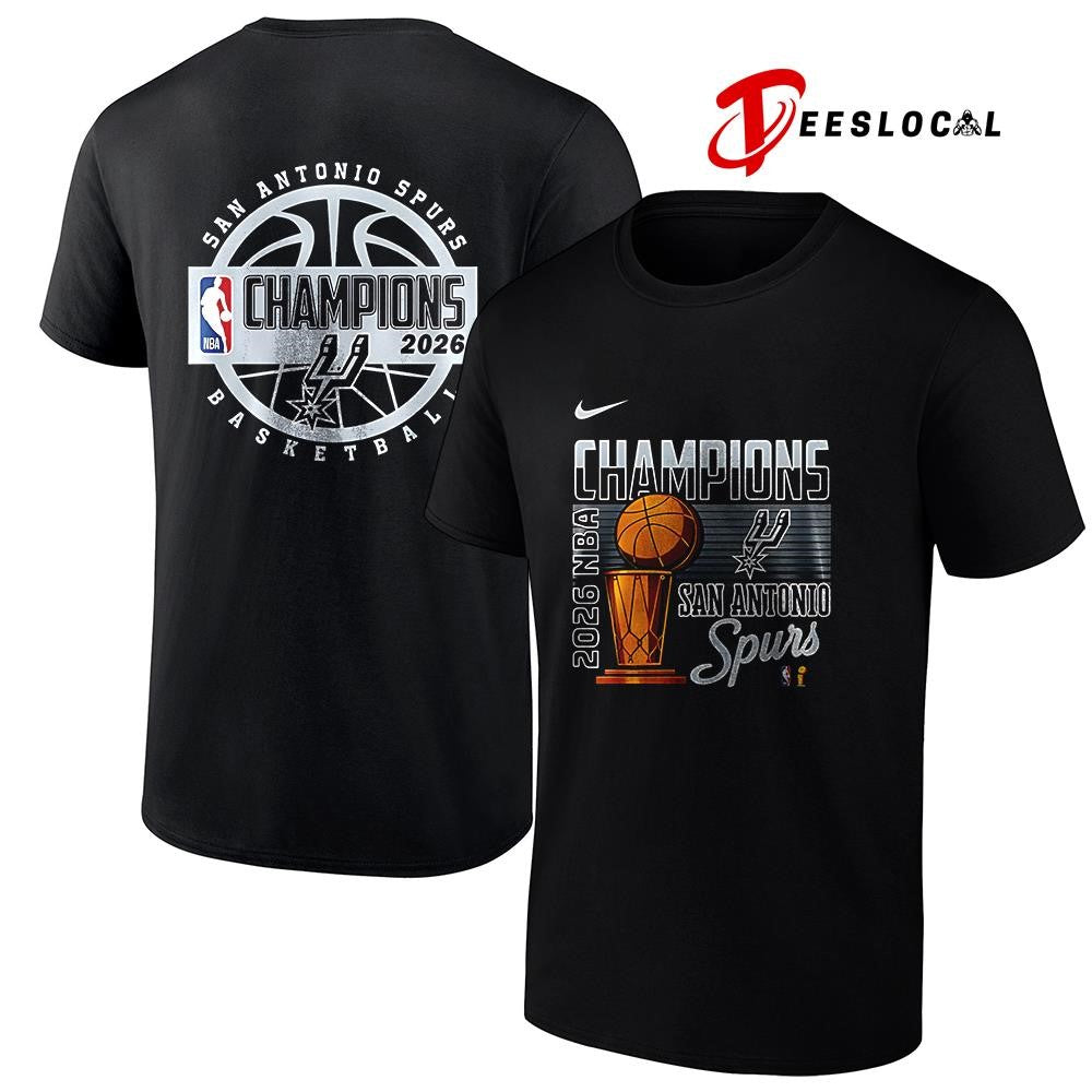 San Antonio Spurs Southwest Division champs trophy logo shirt