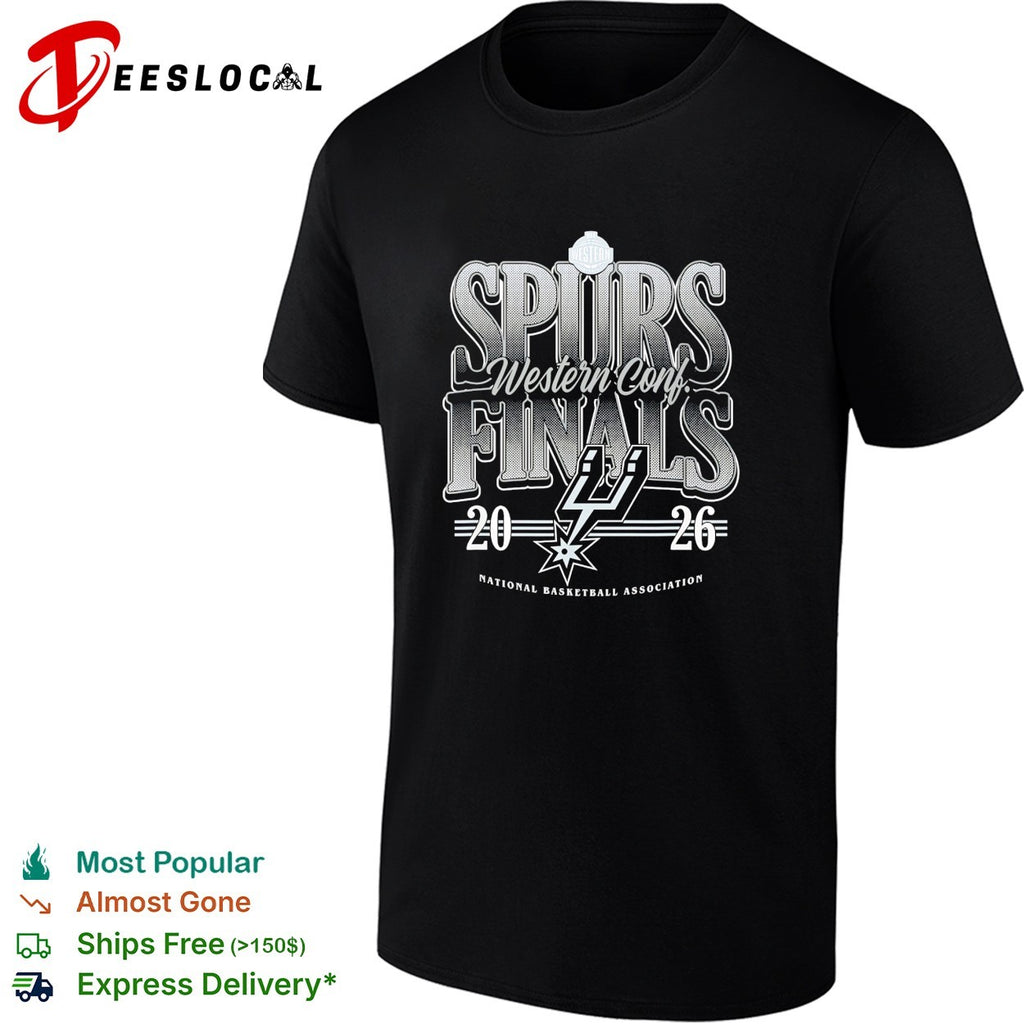 San Antonio Spurs Western Conf Finals 2026 National Basketball Association shirt