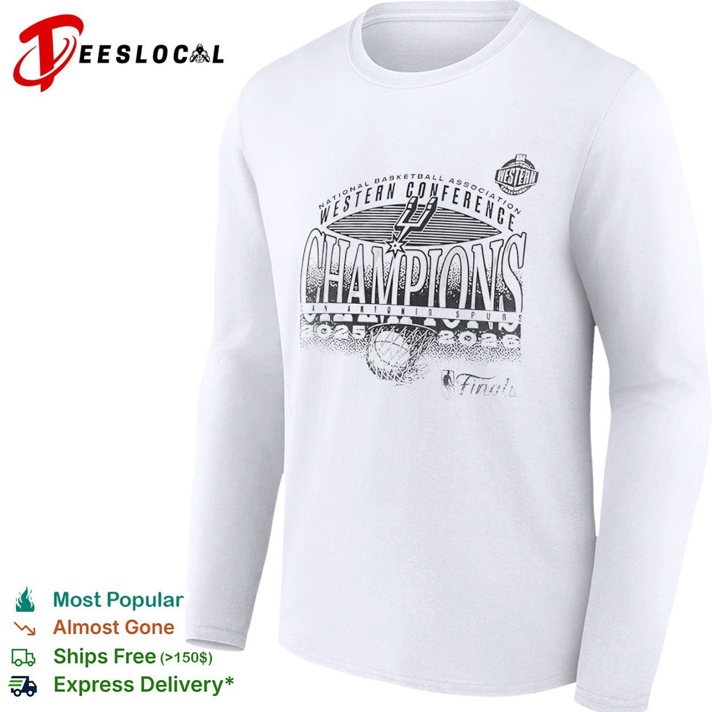San Antonio Spurs Western Conference Champions 2025 2026 NBA Finals basketball shirt
