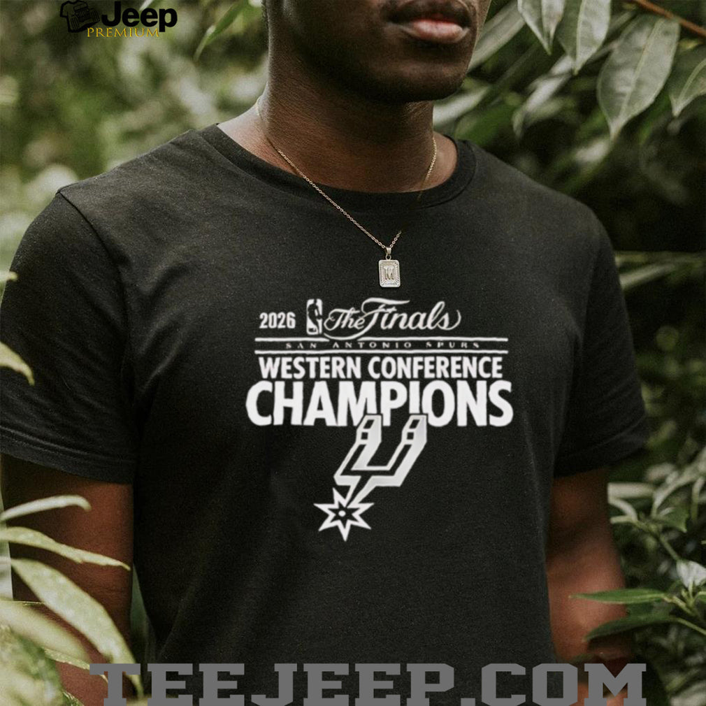San Antonio Spurs Western Conference Champions 2026 Shirt