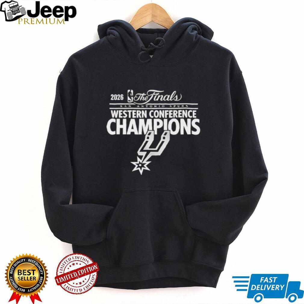 San Antonio Spurs Western Conference Champions 2026 Shirt