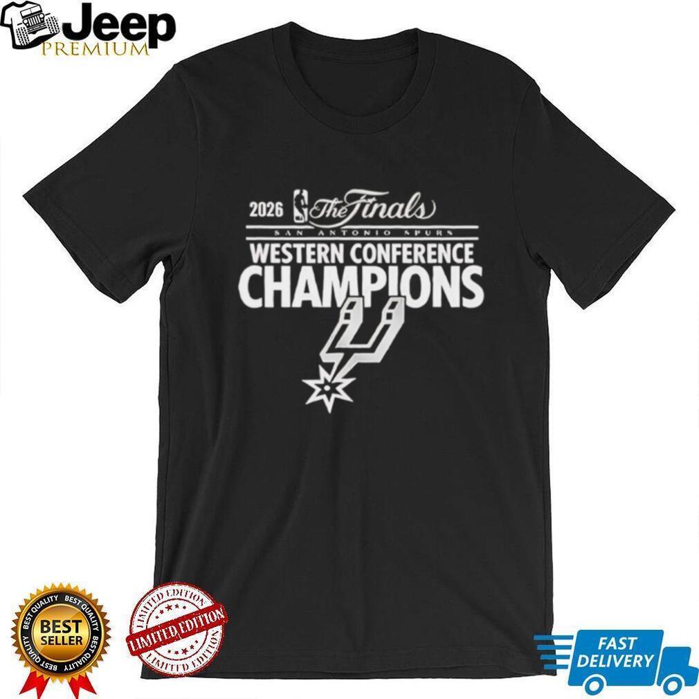 San Antonio Spurs Western Conference Champions 2026 Shirt