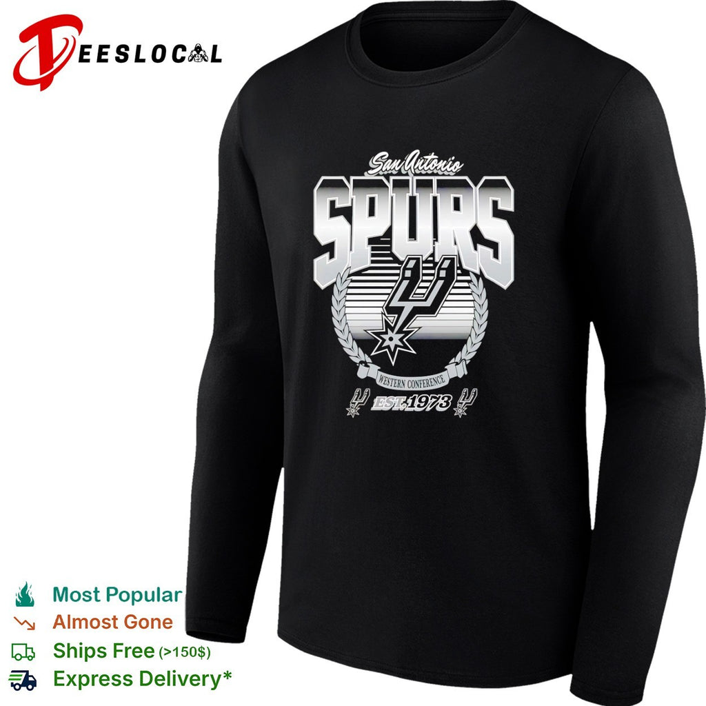 San Antonio Spurs Western Conference Est 1973 NBA Logo Sports Basketball Team shirt