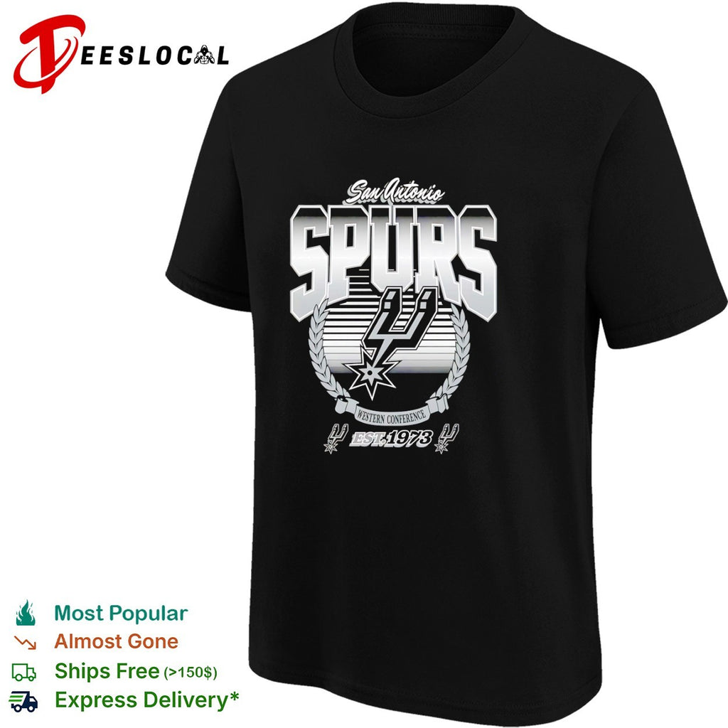 San Antonio Spurs Western Conference Est 1973 NBA Logo Sports Basketball Team shirt
