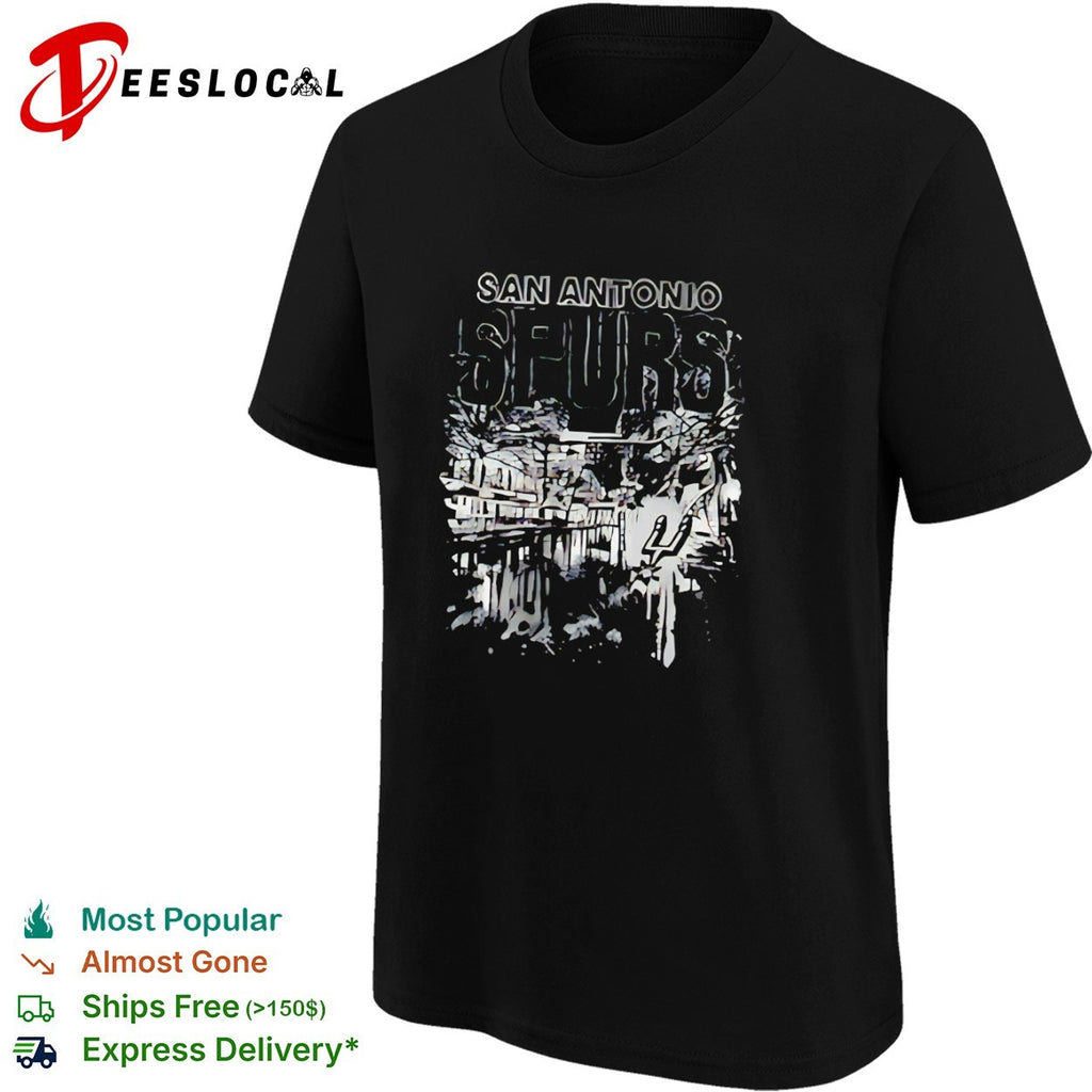 San Antonio Spurs city riverwalk shirt