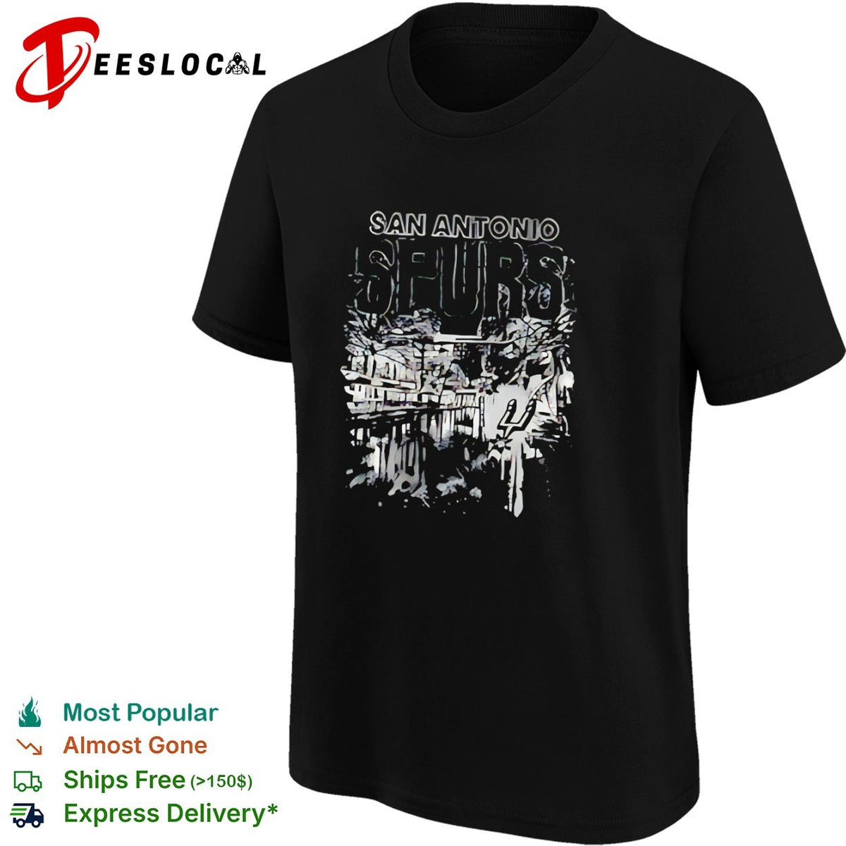 San Antonio Spurs city riverwalk shirt