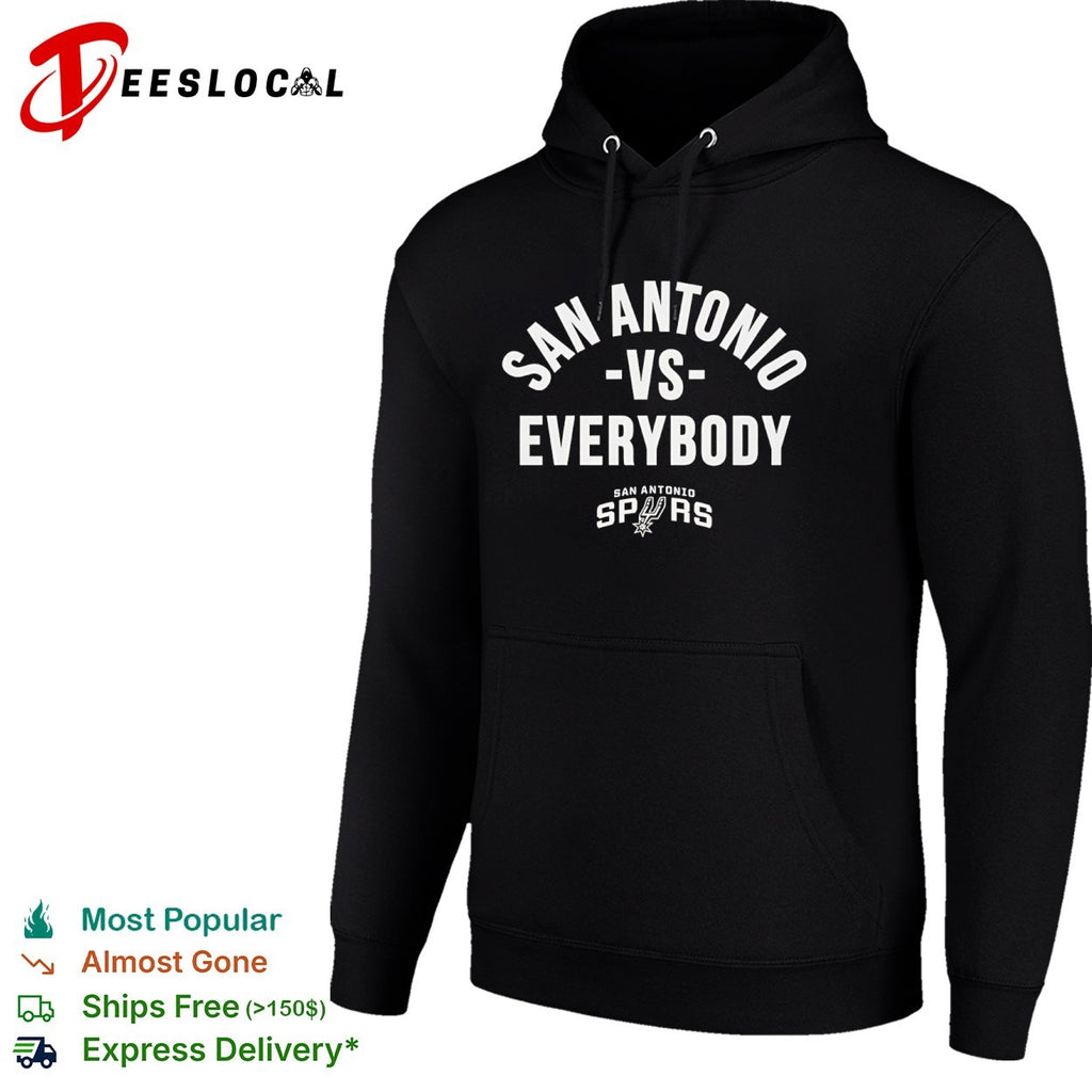 San Antonio Spurs vs Everybody San Antonio Spurs basketball shirt
