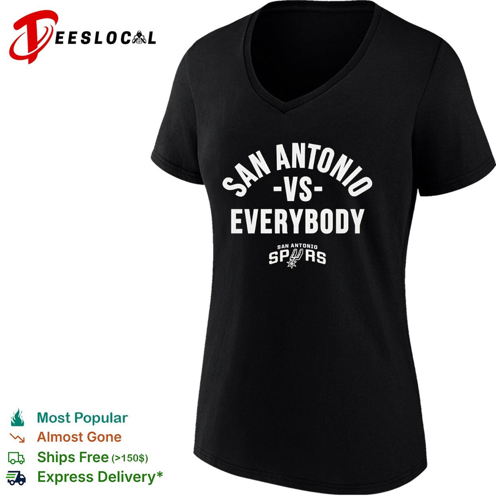 San Antonio Spurs vs Everybody San Antonio Spurs basketball shirt