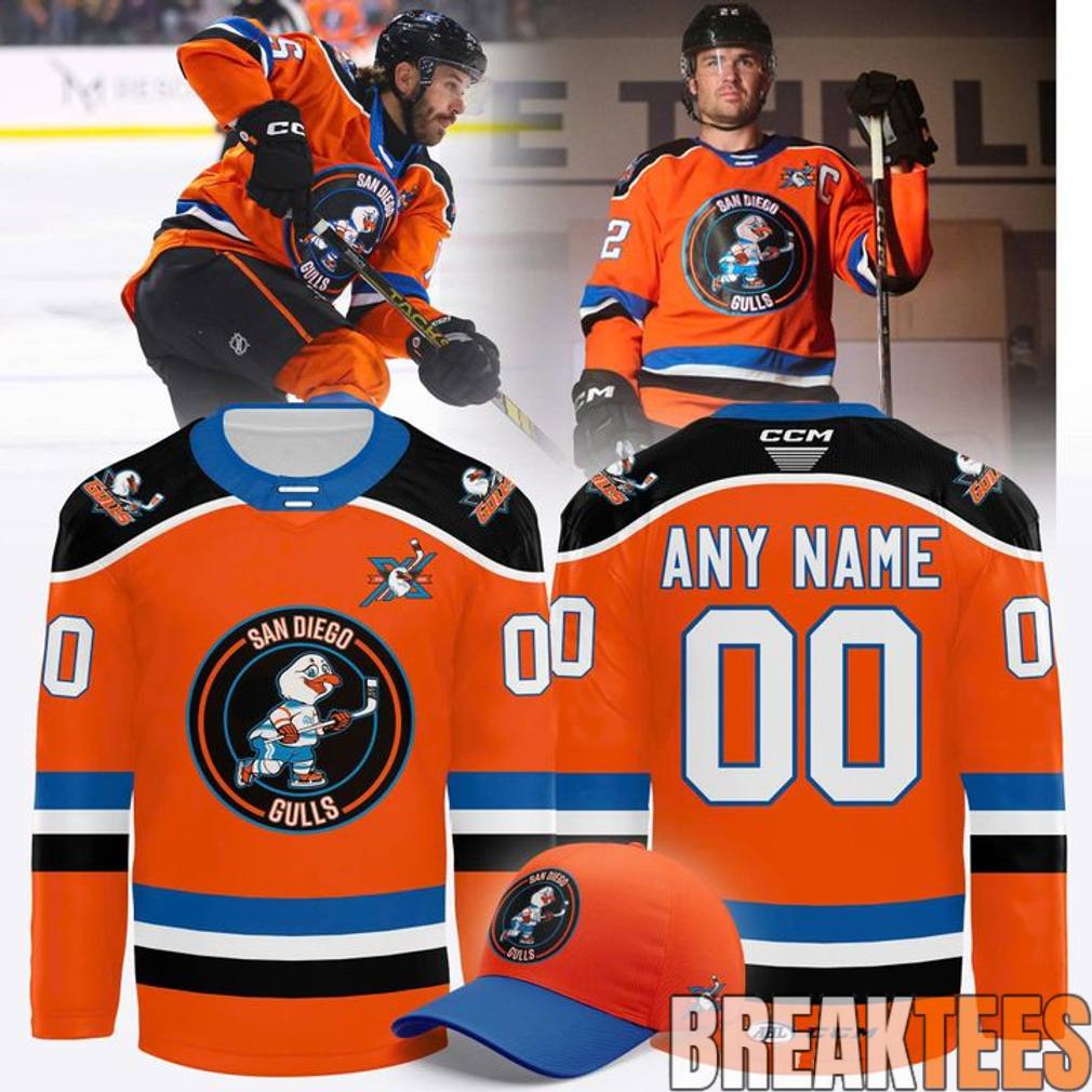 San Diego Gulls 10 Year Anniversary Hockey Jersey