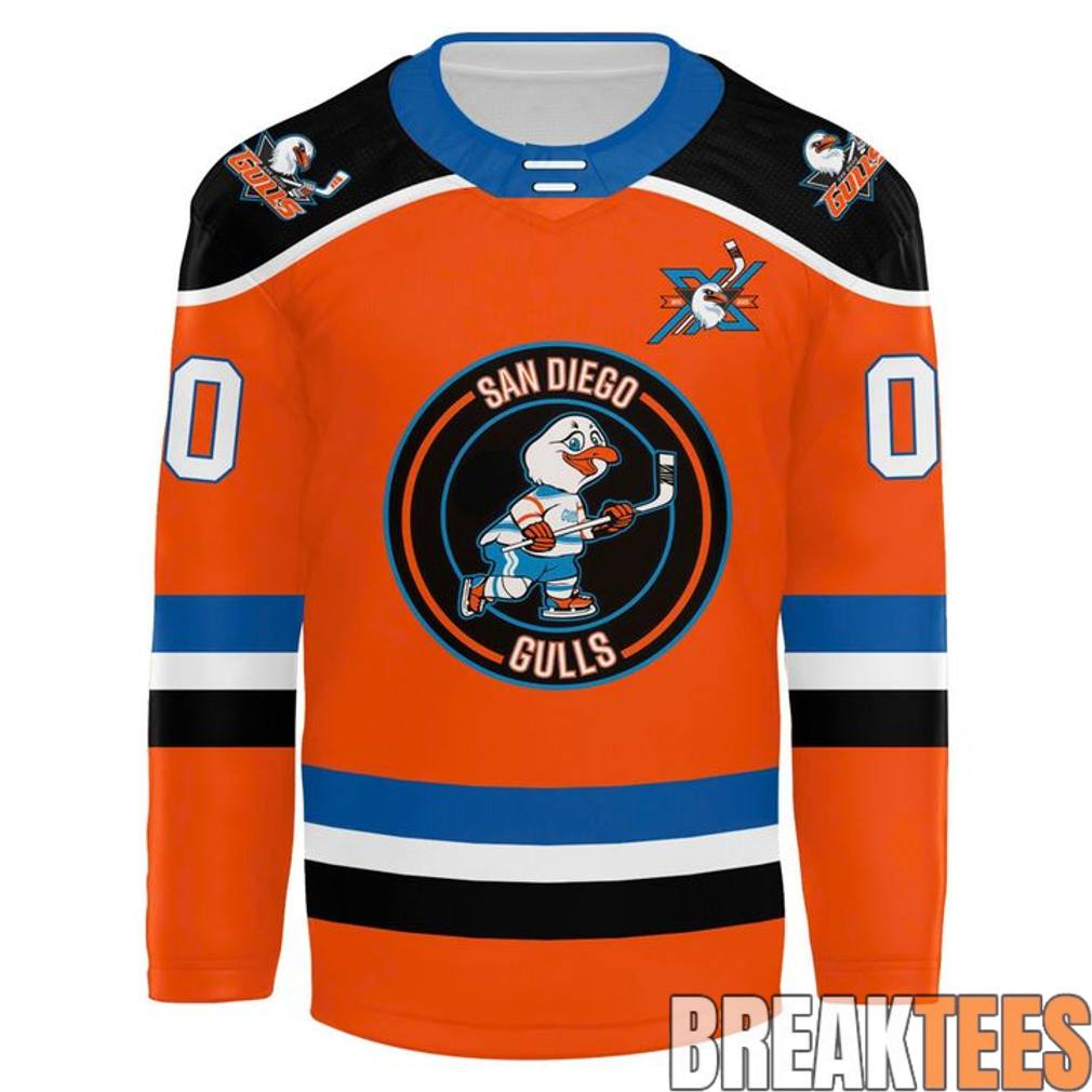 San Diego Gulls 10 Year Anniversary Hockey Jersey
