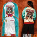 San Diego Padres 2026 Da de los Muertos Special Bomber Jacket